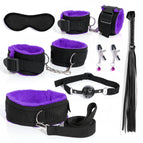 7pcs-black purple-zd