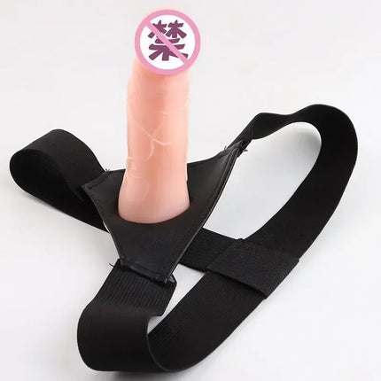 Hollow Penis Lengthen Sleeve Strapon Dildo Pants Harness Belt Men Strap On Dildo Panties Wearable for Man Sex Toys For Woman Gay
