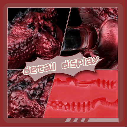 NNSX Fantasy Fire Dragon Butt Silicone Male Masturbator Food-Grade Silicone Pocket Pussy 18+ Men's Stroker Cup Artificial Vagina