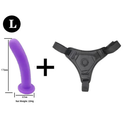 Strapon Dildo for Women Suction Cup Realistic Strap-On Dildo Huge Penis Belt Sexual Harness Strap On Anal Sex Toy for Lesbian