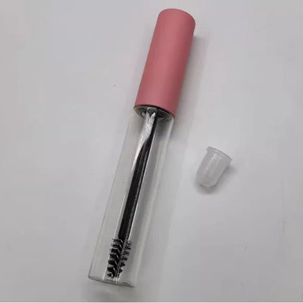 10/30/50/100pcs Empty 10ml Mascara Tubes Eyelash Growth Liquid Tube Matte Pink/Clear Tube Eyebrow Dye Cream Makeup Container