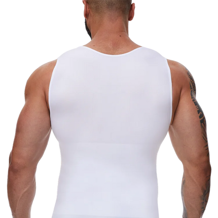 Men Body Shaper Slimming Compression Vest Undershirt Sexy Waist Trainer Tank Top Belly Control Workout Weight Loss Shapewear