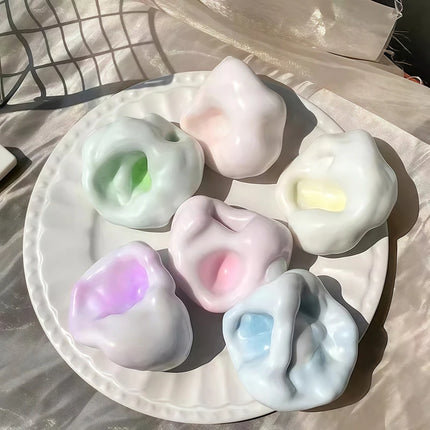 Soft Ice Skin Stress Ball Glutinous Rice Cake Squishy Squeeze Toy Relief Cute Decompression Plaything Toys Adults Teens Gift