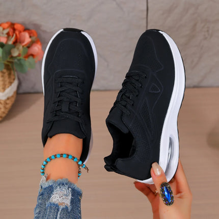 Running Shoes Womens Sneakers Light Thick Sole Woman Casual Sports Shoes Breathable Jogging Trainers Walking Tenis Ladies Shoes