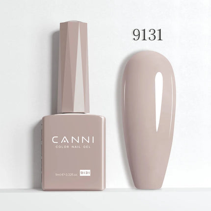 9ml CANNI Gel Nail Polish HEMA FREE TPO FREE Round Brush Gorgeous Color Soak Off UV LED Semi Permanent Gel Varnish Winter Nails