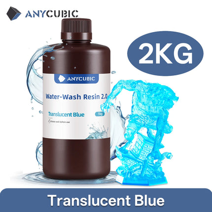 ANYCUBIC Water-Wash Resin For 3D Printer 405nm UV Resin Washable 3D Printer Resin For DLP LCD 3D Printing Material