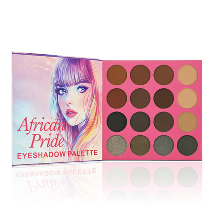 ROMANTIC FLOWER 66-Colors Eyeshadow Palette Professional Makeup for Christmas And Valentine's Day Gift Colorful Book Palette