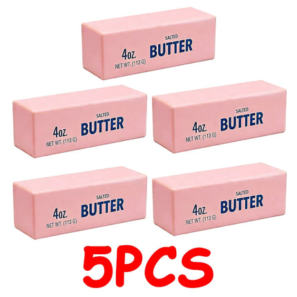 In Stock Butter Stick Squishy Toy Slow Rising Squeeze Toy Butter Bar Brick Squishy Fidget Toy Anti Stress Release Relax Gift