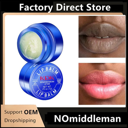 3Pcs Remove Dark Lip Balm Lightening Mask Gloss Oil Exfoliating Clean Moisturizer Makeup Beauty Health Care Products New