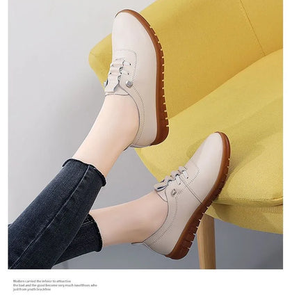 Mom Shoes Comfortable And Not Tiredsports White Shoes For Women In Spring And Autumn Travel Casual Shoes Soft Sole Shoes Women