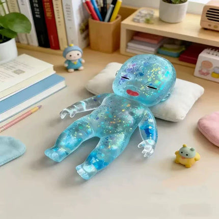 Squishy Maltose Sugar Baby Squeeze Toy Kawaii Baby Stretchable Slow Rising Fidget Toy for Adults Stress Anxiety Relief Gifts