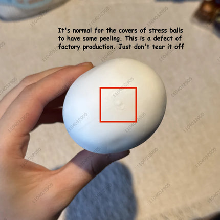 Soap Ball Squishy Soap Stress Ball Fidget Toy Crunchy Squeeze Ball Round Blocks Filled ASMR Anti Stress Toys for Kids & Adults