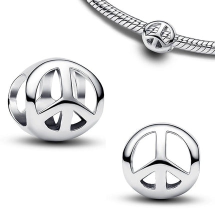 2026 New Original 925 Sterling Silver Key Butterfly Heart-shaped Bead Pendant fit Women's DIY Bracelets Necklaces Jewelry Gifts
