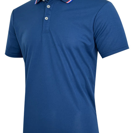 2025 Hot Sale Men's Summer Casual Breathable Comfortable Polo Shirt Men's Solid Color High Quality Short Sleeve T-Shirt