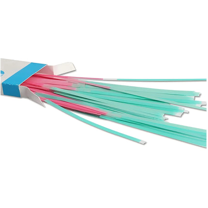 SHOFU supersanp polystripes Dental Polishing Strips tooth Interproximal Finishing Abrasive Strips for Composite resin 100pcs/box