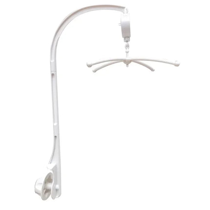 Baby Bed Bell Toy Holder White Rattles Bracket Mobile Crib Music Box Newborn Bell Crib Toy,The Holder Can Rotates 360 Degrees