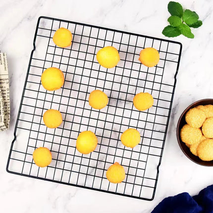 1PC kitchen grill Cooking oven Baking tools Cookie Bread Pizza Cake Cooling rack Multi-purpose stainless steel food rack