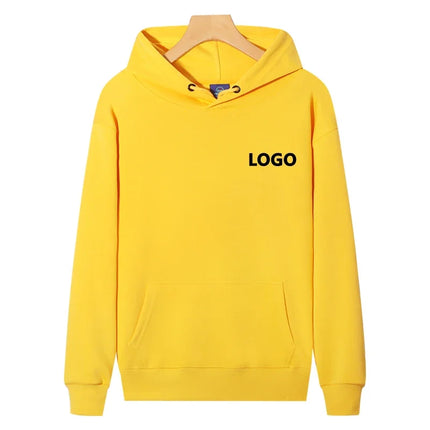Customized 60% Cotton Hoodie Men Fashion Long Sleeve Sweatshirts Women Personality Printed Streetwear Hoody Pullovers Sudaderas