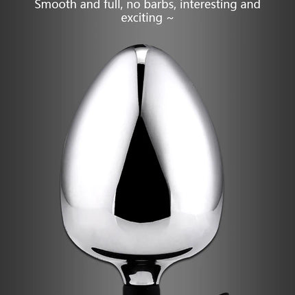 Runyu Metal Anal Plug Sexy Adult Butt Plug Penetration Anal Toy Plug Anul Huge Dildo Fetish But Pluk Erotic Products SM Sex Toys