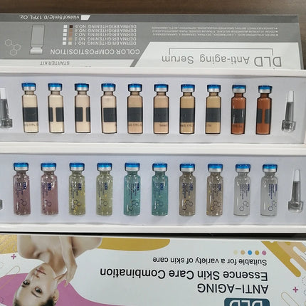 Korea 5ml Glow BB Cream Hyaluronic Acid Ampoule Kit Facial Repair Foundation Cream Moisturizing Rejuvenation Beauty Skin Care