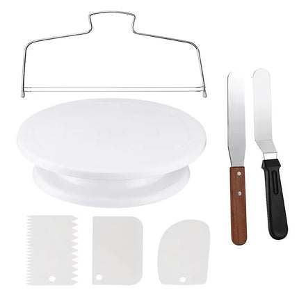 4/6/8/10/12inch Fixed Base Round Cake Pan Aluminum DIY Cakes Pastry Mould Cheesecake Mould  Nonstick Cake Tin Kitchen Tools