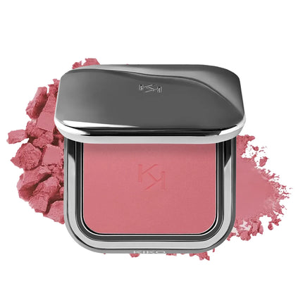 KIKO Unlimited Blush Long Lasting Rouge Powder Blusher With a Buildable Result Lipstick Cheek Pocket Blush Easy To Apply Color