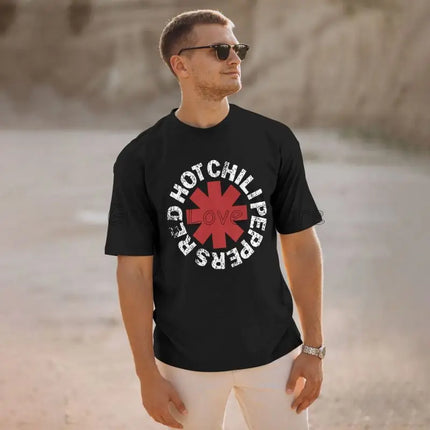 Red Hot Chilli Peppers Print T-shirts Summer Casual Clothes Men Cotton Clothing Vintage Graphic T Shirts Oversized S-6XL