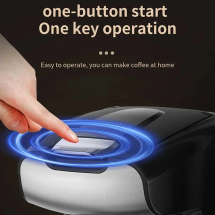 220-240V Household Single Cup 300ML Capsule Coffee Machine Electric Small Capsule Coffee Machine Espresso Drip Coffee