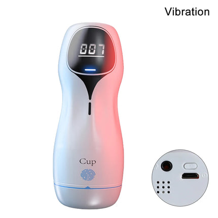 Automatic Male Masturbator Cup Pocket Pussy Blowjob Sex Toy Clamping Masturbator Long Battery Life Adult Sex Toys For Men 18+