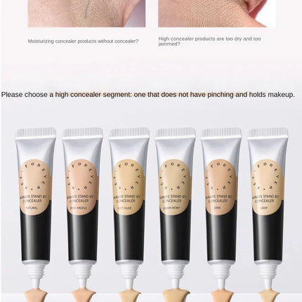 Foreverkey Concealer Foundation Makeup For Dark Eye Circles Pimple Mark Long Lasting Smooth ALWAYS STAND BY Concealer Cream