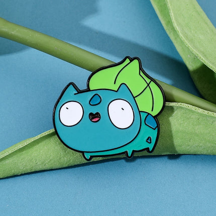 Kawaii Anime Enamel Pins  Cute Psyduck Pikachu Charmander Brooch Metal Badge for Kids Hat Pins Accessories Gifts