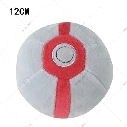 9 Styles Pokemon Plush Pokeball Master Ball Great Ultra Premier Ball Strange Ball Soft Anime Stuffed Toys Pocket Monster Doll