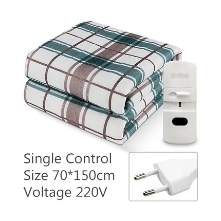 220V Electric Blanket Automatic Thermostat Electric Heating Blanket Body Warmer Thermal Mattress for Winter Home Office Use
