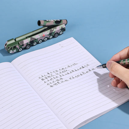 Creative Dongfeng Intercontinental Missile Design Gel Pen Black Ink Simulation Model Desk Signature Pen School Office Stationery