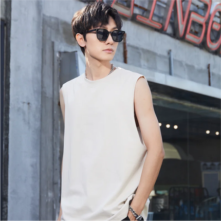 Customized Vest Free Printing Logo Image Photo T-shirt Sports Shirt Outdoor Waistcoat Tank Top Activity Culture Shirt Singlet