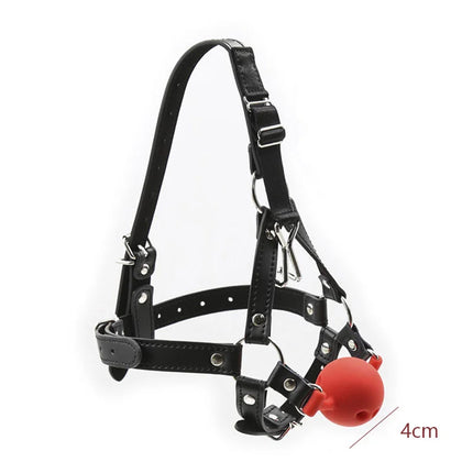 Three Hole Dhaped Nose Mouth Flail Hanging Nose Hook Plug for Women's Silicone Adult Products