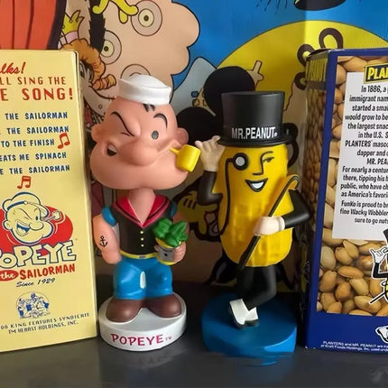 Wacky Wobbler The Sailor Man Anime Figure Sexy Betty Bobblehead Mr. Peanut Statue Toy Collectible Fans Gifts Bar Cafe Car Decor