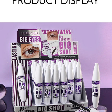 5D Volume Mascara Lasting Styling Waterproof Quick Dry WHITE Curling Lengthen Long Eyelash Silk Extension Cream Тушь Для Ресниц