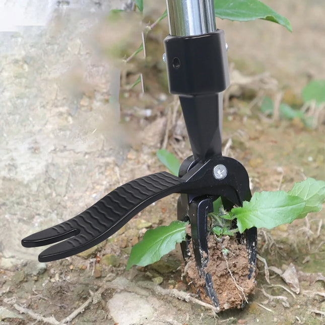 1PCS Weeding Head Replacement Claw Foot Pedal Weed Puller Stand Up Gardening Digging Weeder Alone Root Remover And Alone Handle