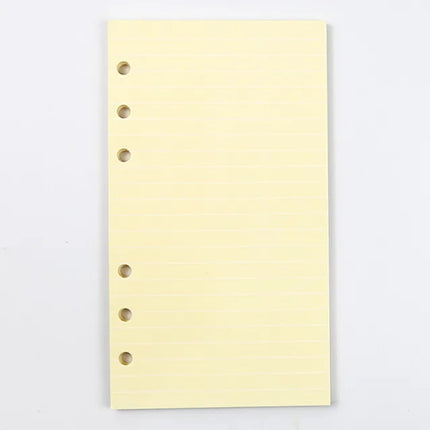 2026 40Sheet Kawaii A5 A6 Loose Leaf Notebook Refill Spiral Binder Index Paper Inner Pages Daily Planner Line Grid Blank Agenda