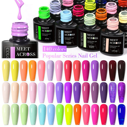 3pcs Macaron Color Gel Nail Polish Set HEMA TPO FREE Semi Permanent Soak Off UV Gel Varnish For Spring Summer Nail Supplies DIY