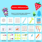 24 colors  4800 pcs