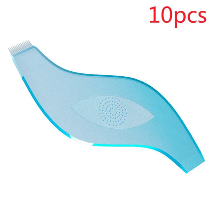 10pcs Makeup Eyelash Brushes Reuseable Plastic Clean Comb S Shape Lashes Lifting Curler Eye Lash Extension Perm Eyelashes Tool