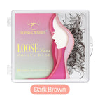 Dark Brown-500fans / C / 8mm
