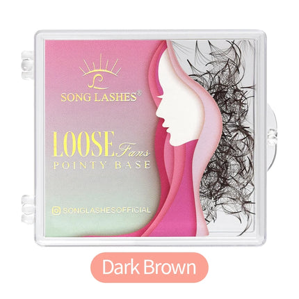 Ultra Speed Fans 6D/0.07/Mix/CorD/Pink Brown purple green etc Color Promade Volume Fans Lashes Pointy Base Loose Premade Fans