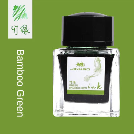 JINHAO 50ml/30ml Various Color Ink Glass Bottled Ink Fountain Pen Ink Refill Cartridge School Writing Office Supplies Stationery