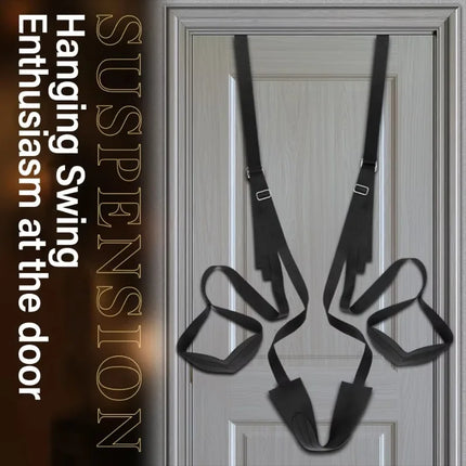 Couple Sex Sling BDSM Door Sex Swing Chair Seat Bondage Restraints Adjustable Detachable Seat Sexual Stimulation Adult Sex toys