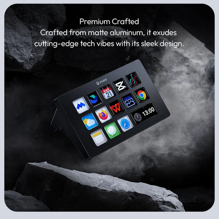 Ulanzi D200 Live Streaming Controller 13 LCD Keys for Vlog Content Creation Photo Video Editing Gaming Office Work