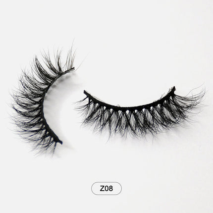 Dropshiping Makeup  Mink Lashes Fluffy Soft Full Fake Eyelashes Natural False Eyelashes Wispy Lash Extension