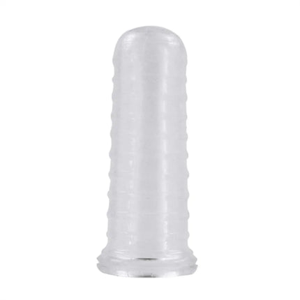 Silicone Reusable Finger Penis Sleeve Condoms Sex Toys For Woman Men Couple Lesbian Cock Ring Clit Stimulate Orgasm G Spot
